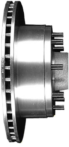 Rotor and Hub Assem for 1968-1975 Ford (F-250) PRT1052 - side view