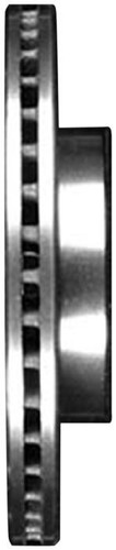 Disc Brake Rotor for 1984-1995 Toyota (Pickup) PRT1292 - side view
