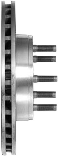 Rotor and Hub Assem for 1995-1997 Ford/Mazda (Ranger, B2300, B3000, B4000) PRT5059 - side view