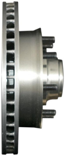 Rotor and Hub Assem for 1992-2002 Chevrolet/GMC (C1500 Suburban, C2500, C2500 Suburban, C3500) PRT1818 - side view