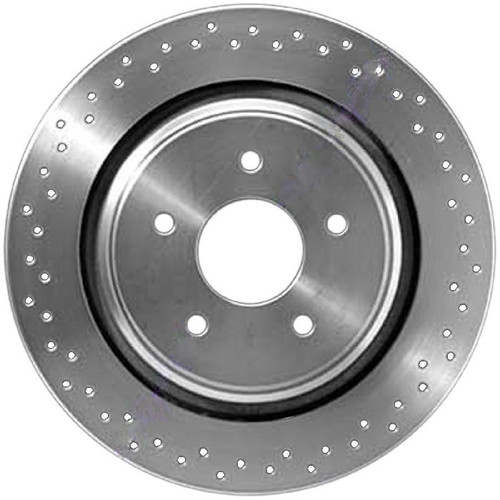 Disc Brake Rotor for 2005-2013 Chevrolet/Cadillac (Corvette, XLR) PRT5663 - front view