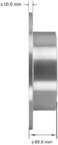 Disc Brake Rotor for 2009-2016 Toyota (Venza) PRT5913 - side view
