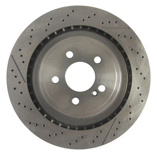 Disc Brake Rotor for 2010-2018 Mercedes-Benz (E63 AMG, C63 AMG, CLS63 AMG, E63 AMG S) PRT6262 - top view