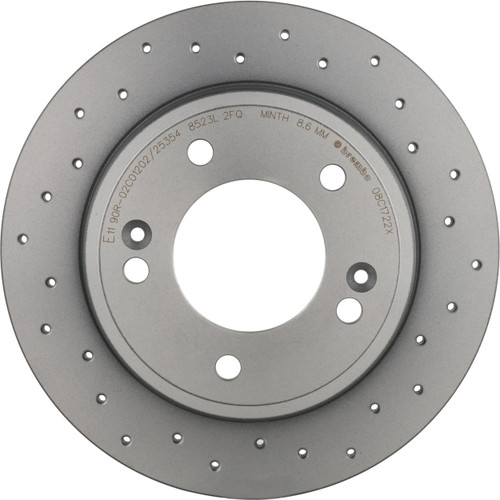 XTRA Disc Brake Rotor for 2011-2025 Hyundai/Kia (Elantra, Veloster, Forte, Forte Koup) 08.C172.2X