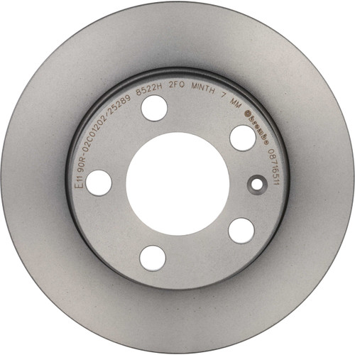 PRIME Disc Brake Rotor for 1998-2010 Volkswagen/Audi (Beetle, Golf, Jetta, TT) 08.7165.11