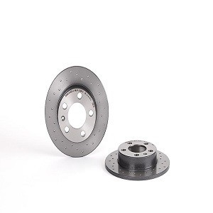 XTRA Disc Brake Rotor for 1998-2010 Volkswagen/Audi (Beetle, Golf, Jetta, TT) 08.7165.1X