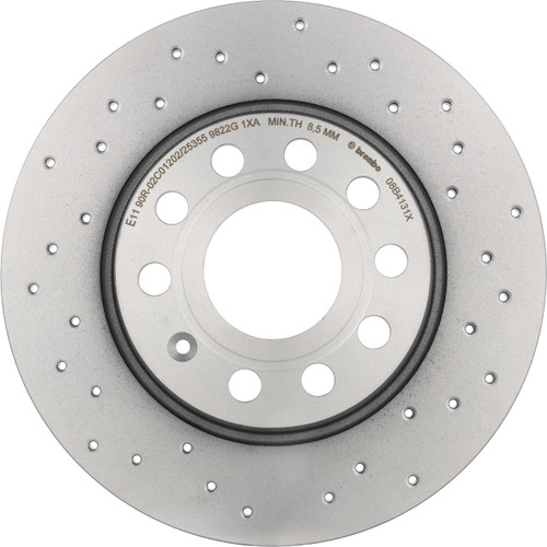 XTRA Disc Brake Rotor for 2005-2025 Volkswagen/Audi (Jetta, Eos, A3, GTI) 08.B413.1X