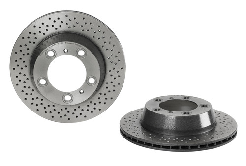 PRIME Disc Brake Rotor for 2005-2025 Porsche (Boxster, Cayman, 718 Boxster, 718 Cayman) 09.8998.11