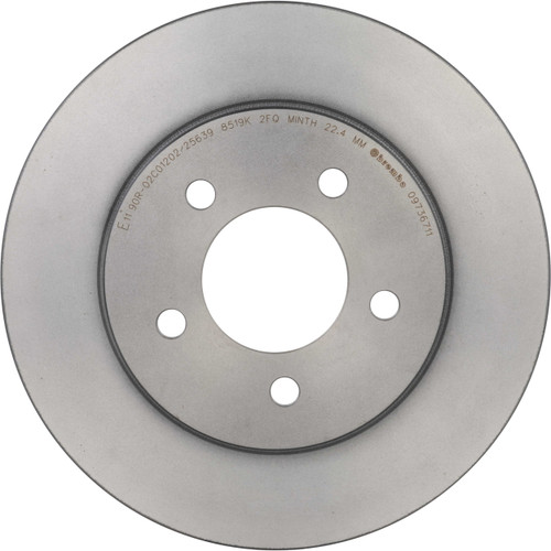 PRIME Disc Brake Rotor for 1996-2002 Chrysler/Dodge/Plymouth (Grand Voyager, Prowler, Town &amp; Country, Voyager) 09.7367.11