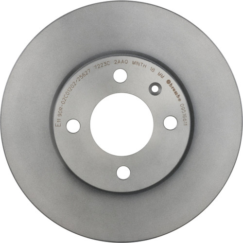 PRIME Disc Brake Rotor for 1986-2002 Volkswagen (Quantum, Scirocco, Jetta, Passat) 09.5166.11