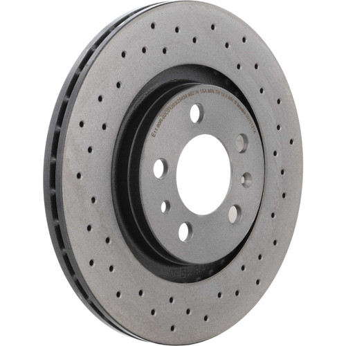 XTRA Disc Brake Rotor for 1998-2010 Volkswagen (Beetle, Golf, Jetta, Golf City) 09.7012.1X