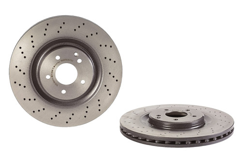 PRIME Disc Brake Rotor for 2002-2010 Mercedes-Benz (C32 AMG, CLK500, CLK55 AMG, C55 AMG) 09.A731.11