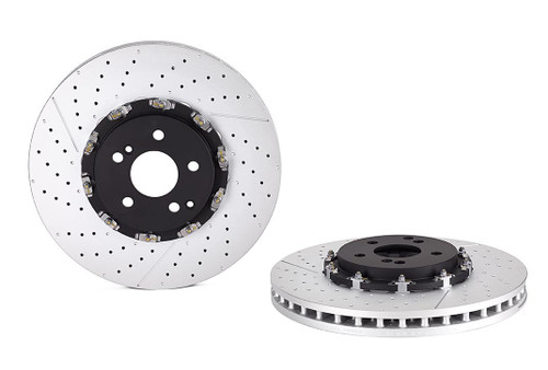 PRIME Disc Brake Rotor for 2007-2016 Mercedes-Benz (CLS63 AMG, E63 AMG, SL55 AMG, CLK63 AMG) 09.9764.23