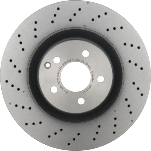 PRIME Disc Brake Rotor for 2007-2014 Mercedes-Benz (S550, S600, CL600, SL550) 09.A817.11