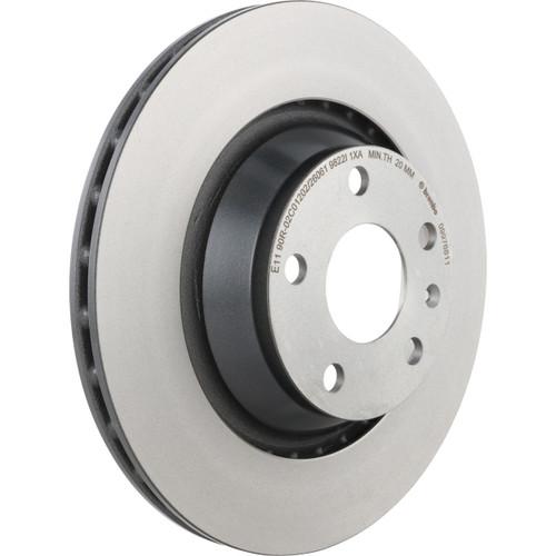 PRIME Disc Brake Rotor for 2008-2015 Audi (TT Quattro, TT RS Quattro, TTS Quattro) 09.9768.11