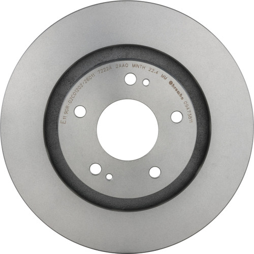 PRIME Disc Brake Rotor for 2004-2022 Mitsubishi (Outlander, Lancer, Outlander PHEV) 09.A738.11