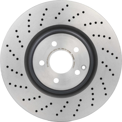 PRIME Disc Brake Rotor for 2003-2020 Mercedes-Benz (SL55 AMG, E55 AMG, SL600, CLS55 AMG) 09.A819.11