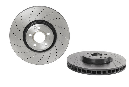 PRIME Disc Brake Rotor for 2013-2015 Mercedes-Benz (SL550) 09.B474.11