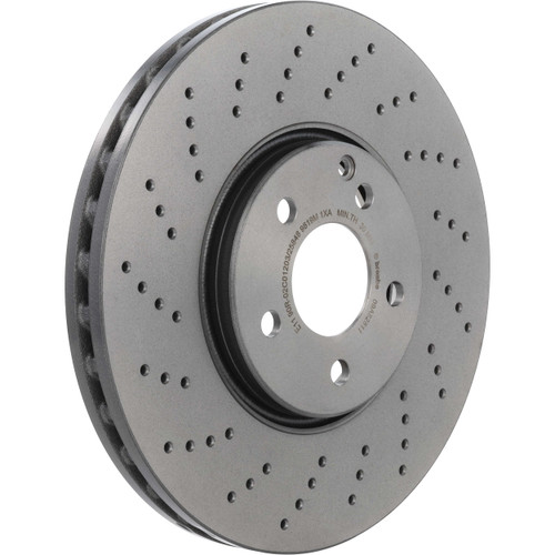 PRIME Disc Brake Rotor for 2003-2009 Mercedes-Benz (S430, S500, E500, E350) 09.A828.11