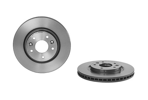 PRIME Disc Brake Rotor for 2014-2022 Nissan (LEAF, Rogue, Qashqai, Rogue Sport) 09.C545.11