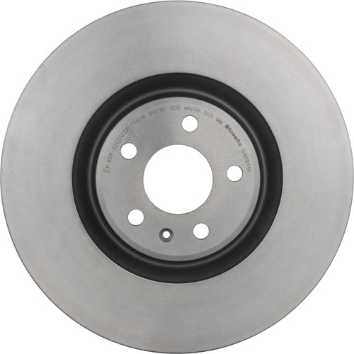 PRIME Disc Brake Rotor for 2010-2018 Audi (A8 Quattro, A7 Quattro, A6, A6 Quattro) 09.B971.11