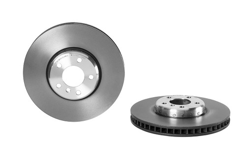 PRIME Disc Brake Rotor for 2010-2019 BMW (535i, 550i, 535i GT, 740i) 09.C406.13