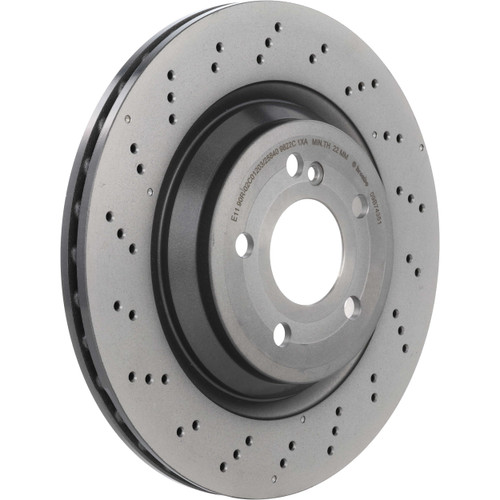 PRIME Disc Brake Rotor for 2013-2020 Mercedes-Benz (SL550, SL400, SL450) 09.B743.51
