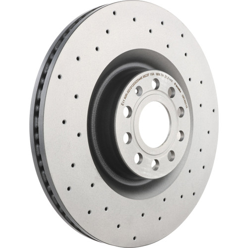 XTRA Disc Brake Rotor for 2006-2013 Volkswagen (Golf, Passat, Rabbit, R32) 09.C892.1X