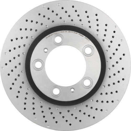 PRIME Disc Brake Rotor for 2009-2025 Porsche (911, Boxster, Cayman, 718 Boxster) 09.D931.11