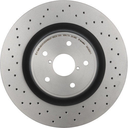 PRIME Disc Brake Rotor for 2018-2021 Subaru (WRX STI, WRX) 09.C828.11