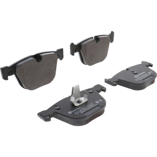 PRIME Low-Met Brake Pad Set for 2002-2019 BMW (745Li, 745i, 760Li, 545i) P06026 - angled view
