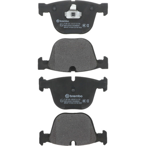 PRIME Low-Met Brake Pad Set for 2002-2019 BMW (745Li, 745i, 760Li, 545i) P06026 - alternate view
