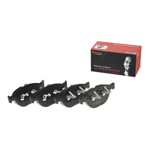 PRIME Low-Met Brake Pad Set for 2006-2010 BMW (M5, M6, Alpina B7) P06066 - kit contents