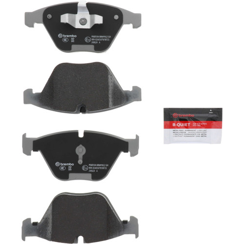 PRIME Ceramic Brake Pad Set for 2007-2015 BMW (328i, 328xi, 328i xDrive, X1) P06055N - kit contents