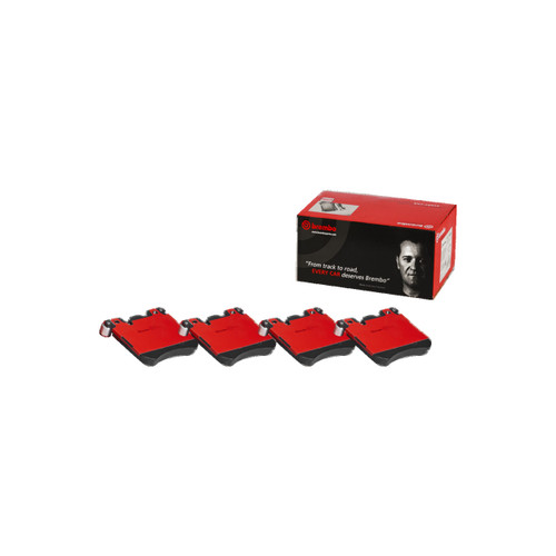 PRIME Ceramic Brake Pad Set for 2010-2014 BMW (X5, X6) P06077N - kit contents