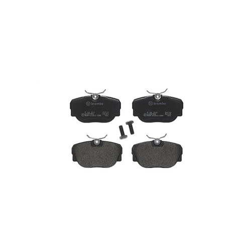 PRIME Low-Met Brake Pad Set for 1984-1993 BMW (318i, 318is, 325, 325e) P06010 - alternate view