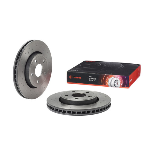 XTRA Disc Brake Rotor for 2011-2020 Jeep/Dodge (Grand Cherokee, Durango) 09.N234.1X