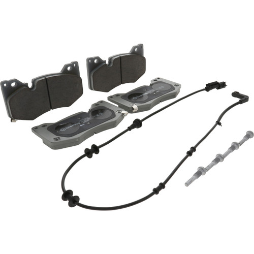PRIME Ceramic Brake Pad Set for 2020-2024 Cadillac/Chevrolet (CT5, CT4, Corvette, Camaro) P09035N - angled view