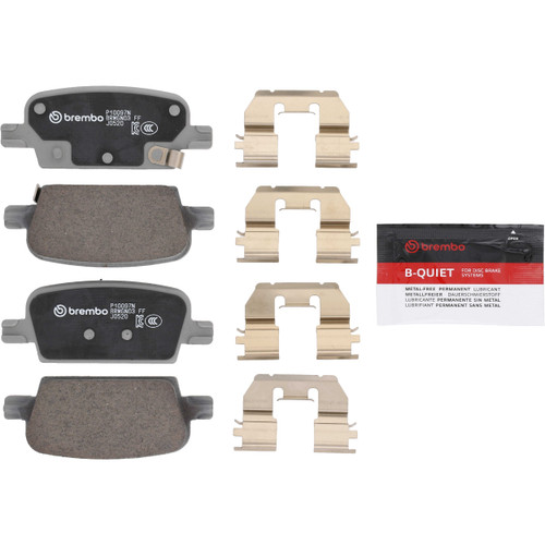 PRIME Ceramic Brake Pad Set for 2016-2021 Chevrolet (Malibu) P10097N - kit contents