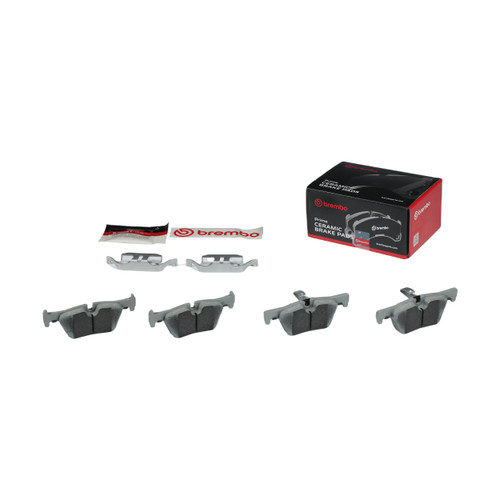 PRIME Ceramic Brake Pad Set for 2012-2021 BMW (328i, 320i, 328i xDrive, 320i xDrive) P06071N - packaging