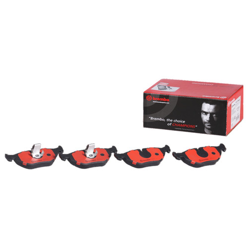 PRIME Ceramic Brake Pad Set for 1997-2003 BMW (525i, 528i, 530i, 540i) P06023N - kit contents