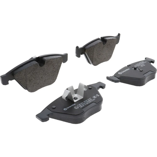PRIME Low-Met Brake Pad Set for 2007-2015 BMW (328i, 328xi, 328i xDrive, X1) P06055 - angled view
