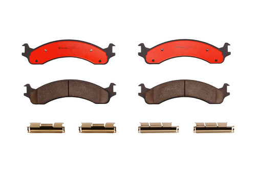 PRIME Ceramic Brake Pad Set for 2000-2002 Dodge (Ram 2500, Ram 3500) P18006N - front view