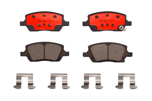 PRIME Ceramic Brake Pad Set for 2005-2009 Buick/Chevrolet/Pontiac (Terraza, Uplander, Montana, Relay) P10035N - top view