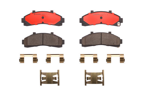 PRIME Ceramic Brake Pad Set for 1995-2003 Ford/Mercury/Mazda (Explorer, Ranger, Mountaineer, B2300) P24041N - front view