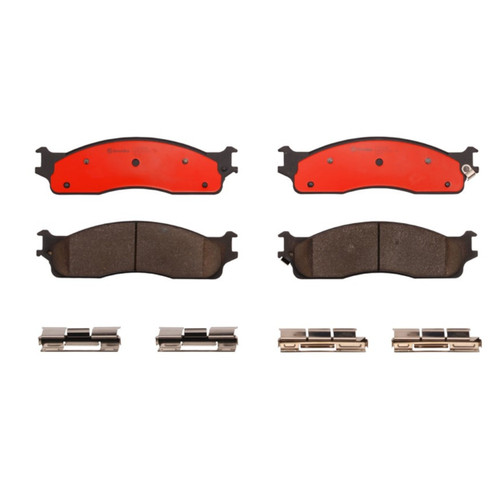 PRIME Ceramic Brake Pad Set for 2003-2008 Dodge (Ram 2500, Ram 3500, Ram 1500) P18008N - alternate view