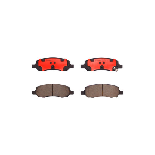 PRIME Ceramic Brake Pad Set for 2006-2011 Cadillac/Buick (DTS, Lucerne) P09017N - kit contents