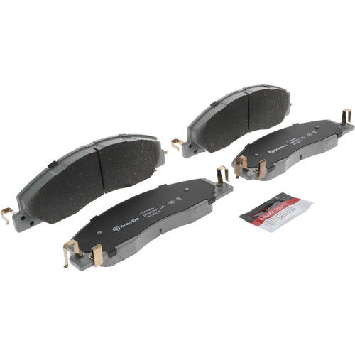 PRIME Ceramic Brake Pad Set for 2009-2018 Dodge/Ram (Ram 2500, Ram 3500, 2500, 3500) P18039N - angled view