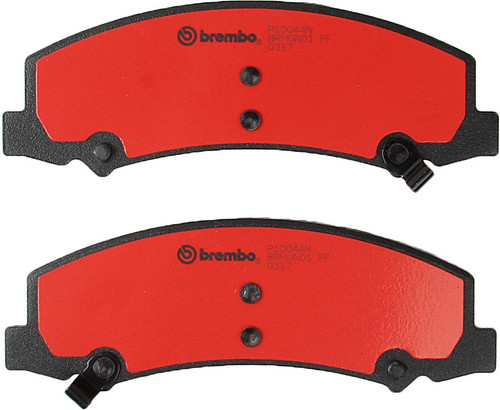 PRIME Ceramic Brake Pad Set for 2006-2016 Cadillac/Chevrolet/Buick (DTS, Impala, Monte Carlo, Lucerne) P10044N - back view