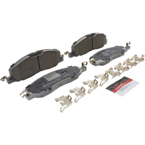 PRIME Ceramic Brake Pad Set for 2020-2025 Ford/Lincoln (Explorer, Aviator, Police Interceptor Utility) P24246N - angled view